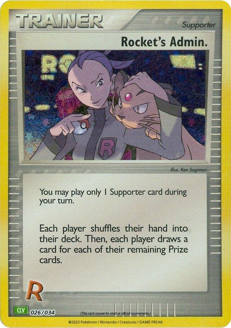 Rocket's Admin. (CLV) [Trading Card Game Classic] | Rock City Comics