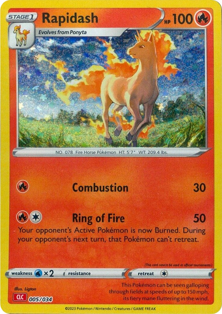 Rapidash [Trading Card Game Classic] | Rock City Comics