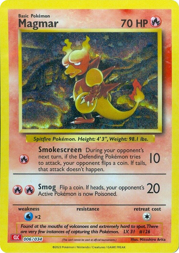 Magmar [Trading Card Game Classic] | Rock City Comics