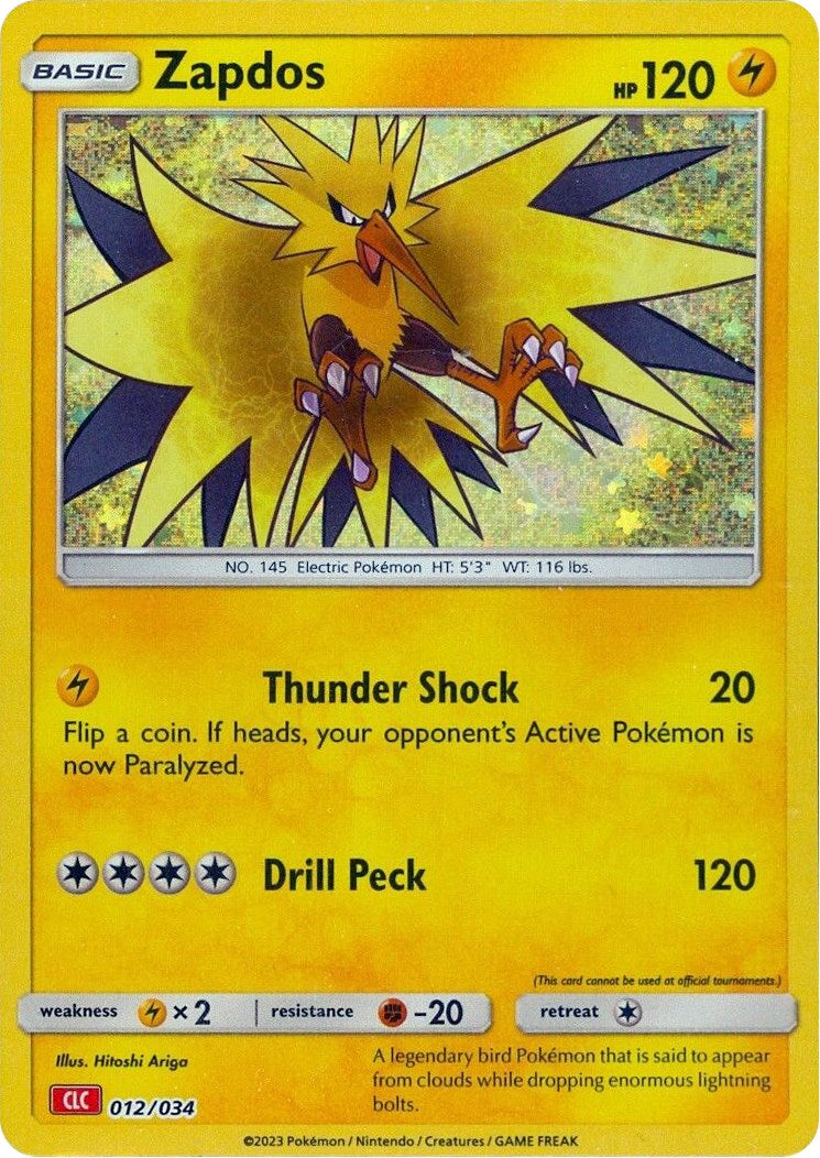 Zapdos [Trading Card Game Classic] | Rock City Comics