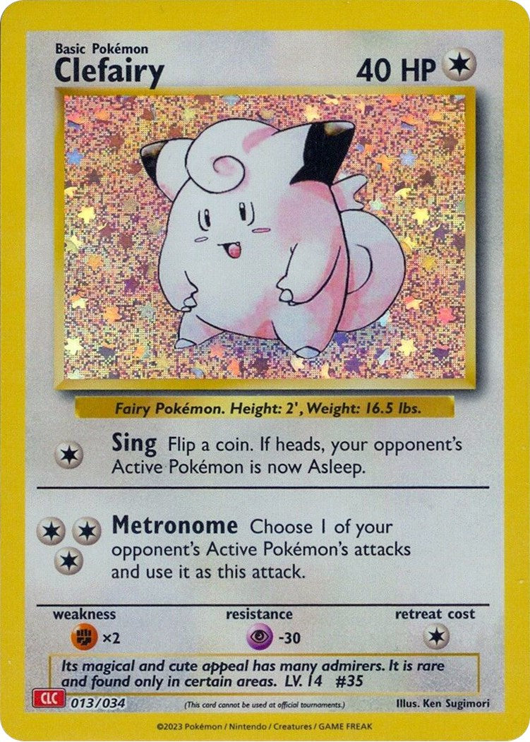 Clefairy [Trading Card Game Classic] | Rock City Comics