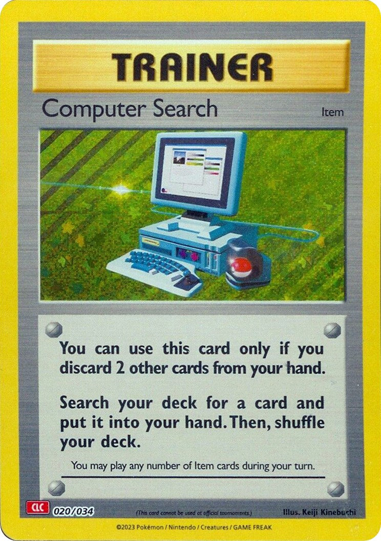 Computer Search (CLC) [Trading Card Game Classic] | Rock City Comics