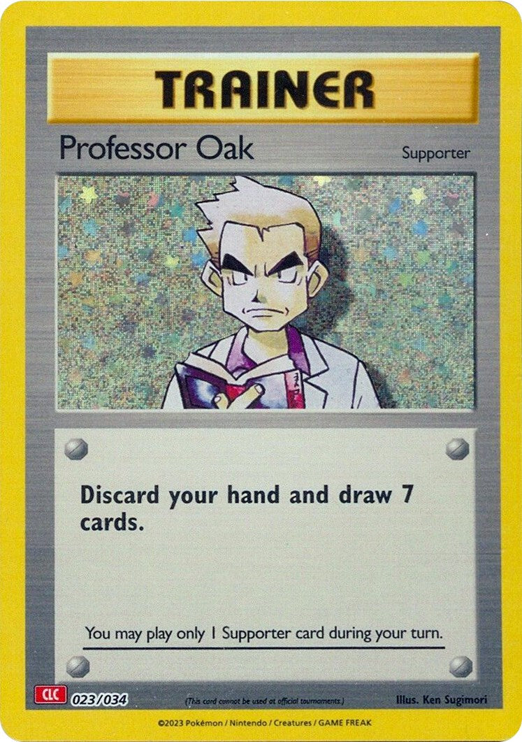 Professor Oak (CLC) [Trading Card Game Classic] | Rock City Comics