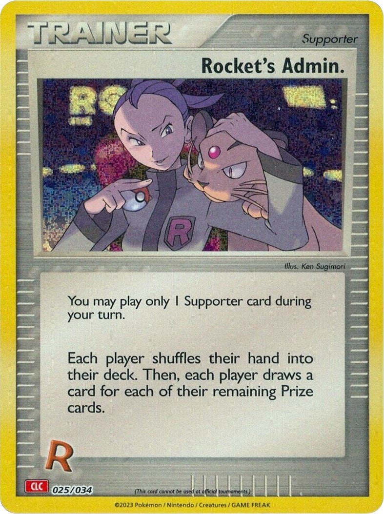 Rocket's Admin. (CLC) [Trading Card Game Classic] | Rock City Comics