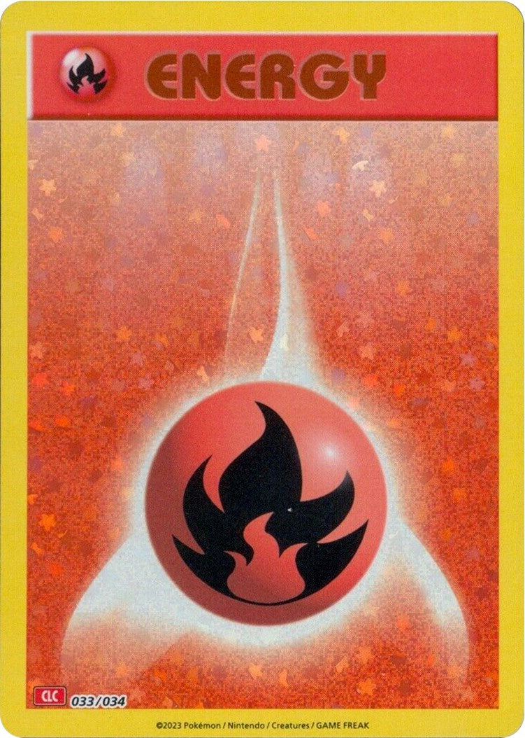 Basic Fire Energy [Trading Card Game Classic] | Rock City Comics