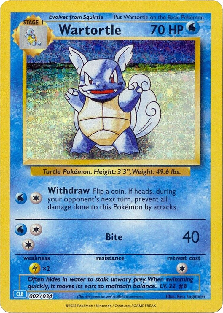 Wartortle [Trading Card Game Classic] | Rock City Comics