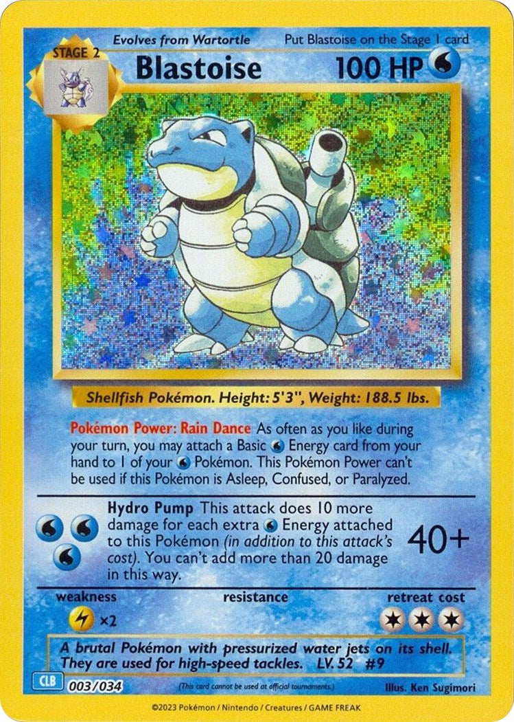 Blastoise [Trading Card Game Classic] | Rock City Comics