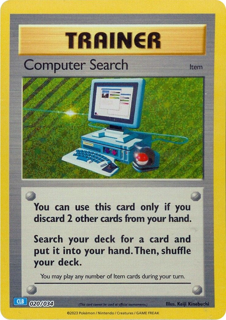 Computer Search (CLB) [Trading Card Game Classic] | Rock City Comics