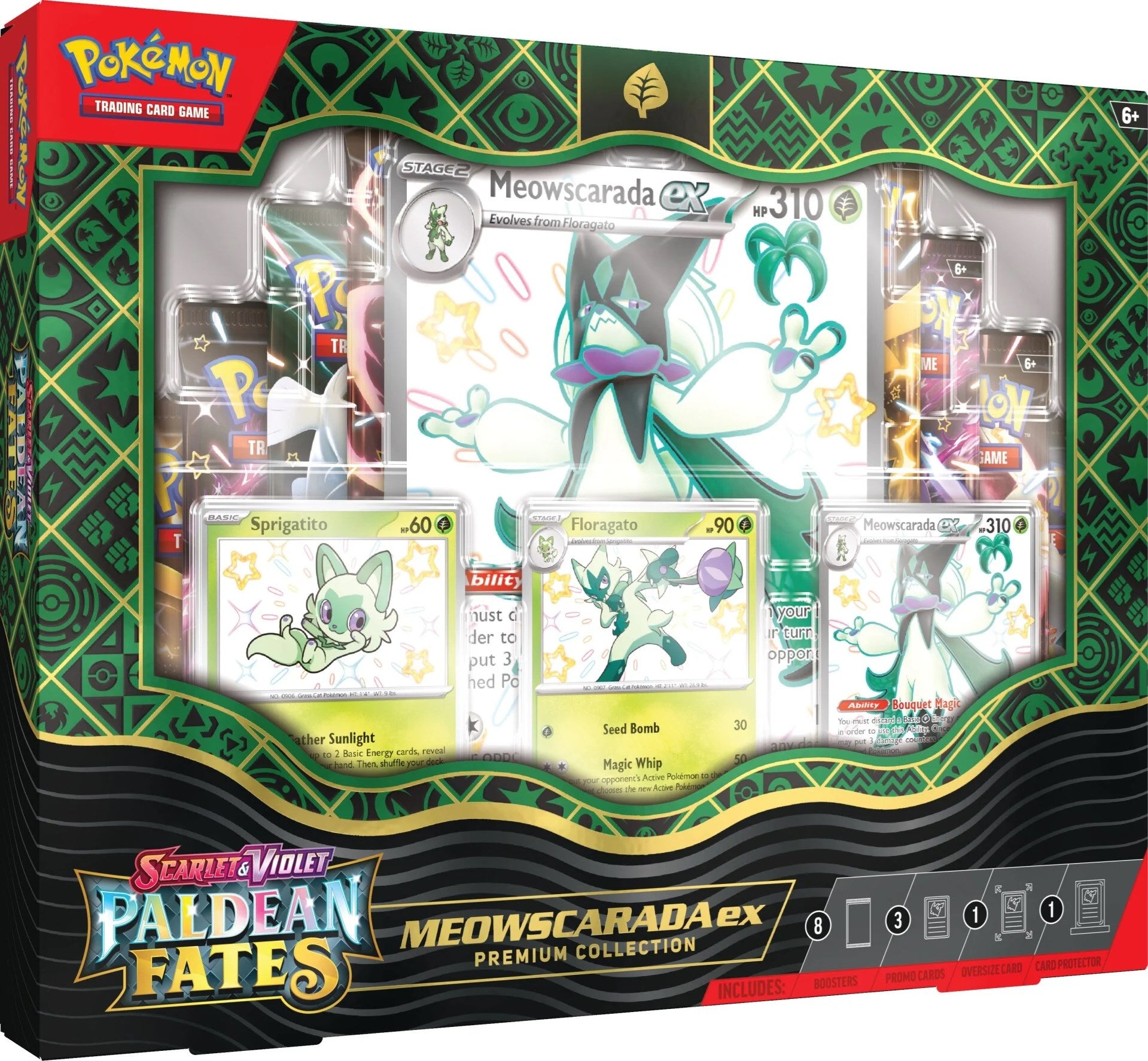 Scarlet & Violet: Paldean Fates - Premium Collection (Meowscarada ex) | Rock City Comics
