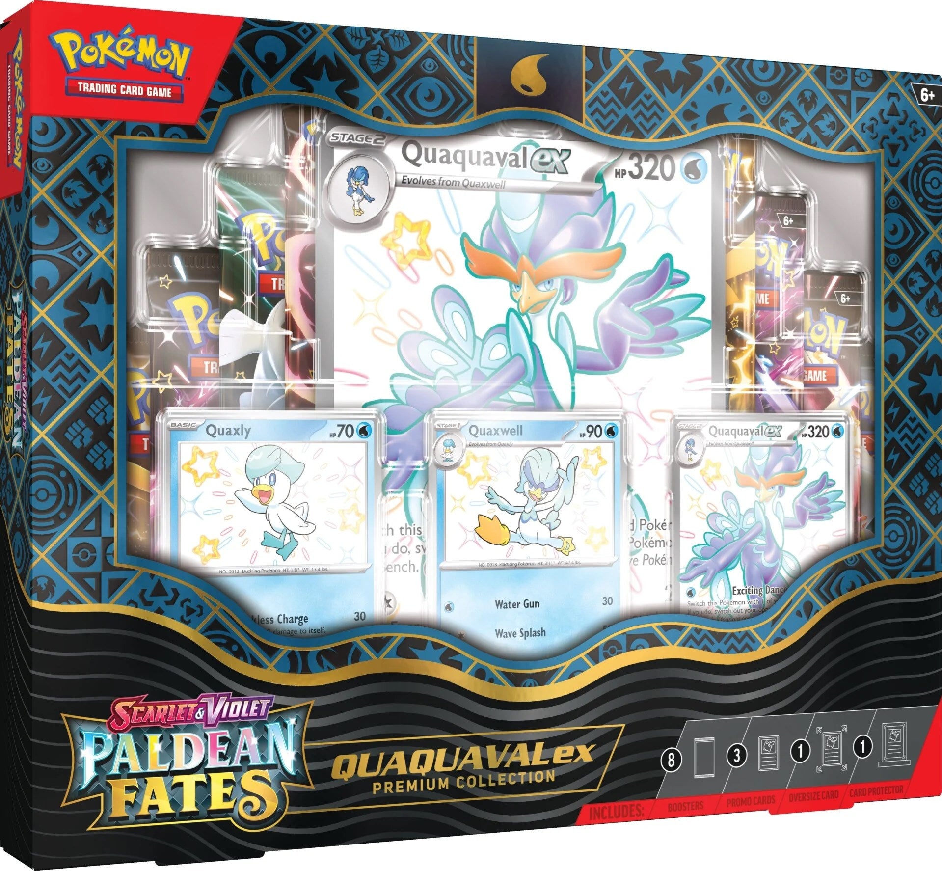 Scarlet & Violet: Paldean Fates - Premium Collection (Quaquaval ex) | Rock City Comics