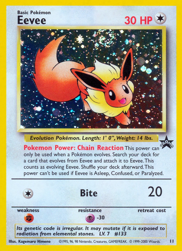 Eevee (11) [Wizards of the Coast: Black Star Promos] | Rock City Comics