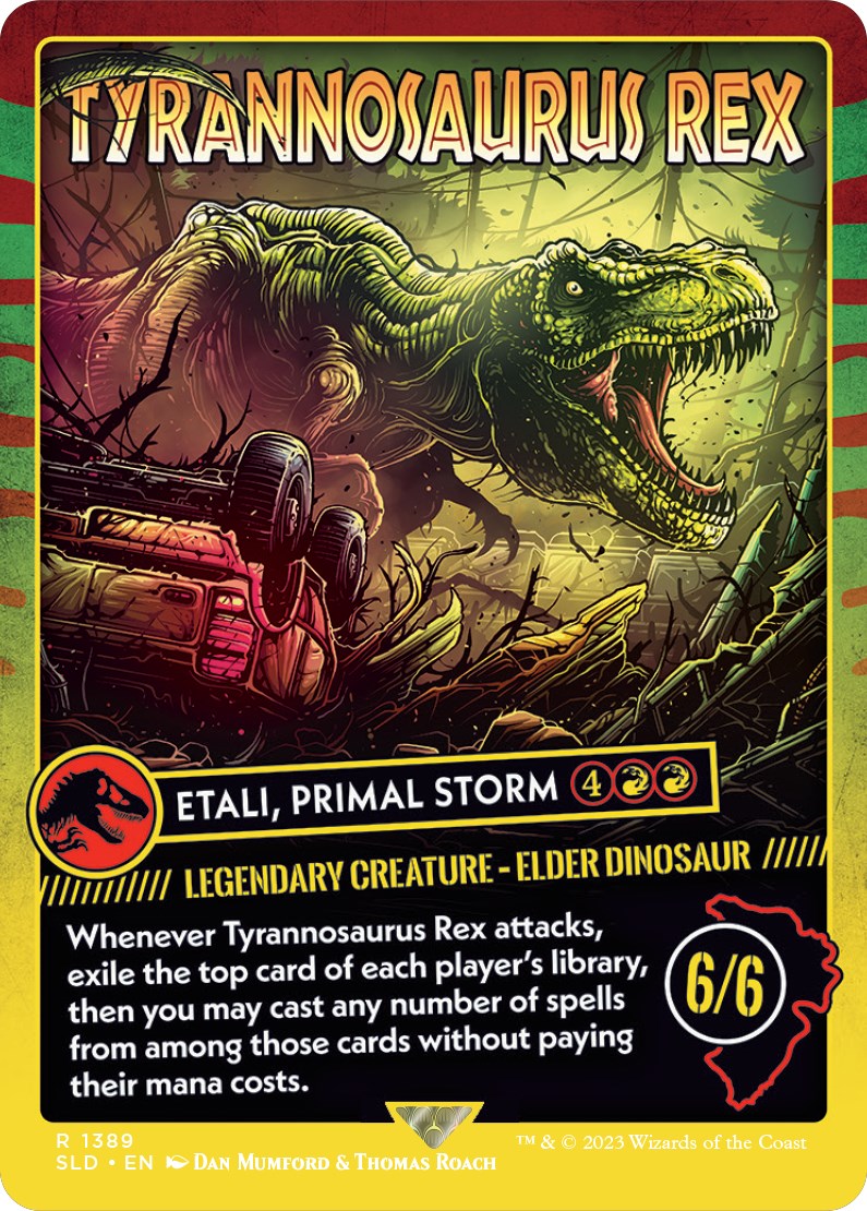 Tyrannosaurus Rex - Etali, Primal Storm [Secret Lair Drop Series] | Rock City Comics