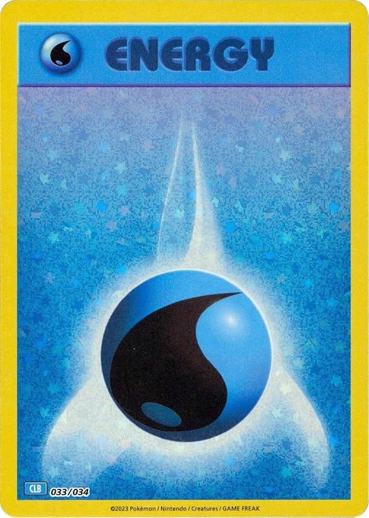 Basic Water Energy [Trading Card Game Classic] | Rock City Comics