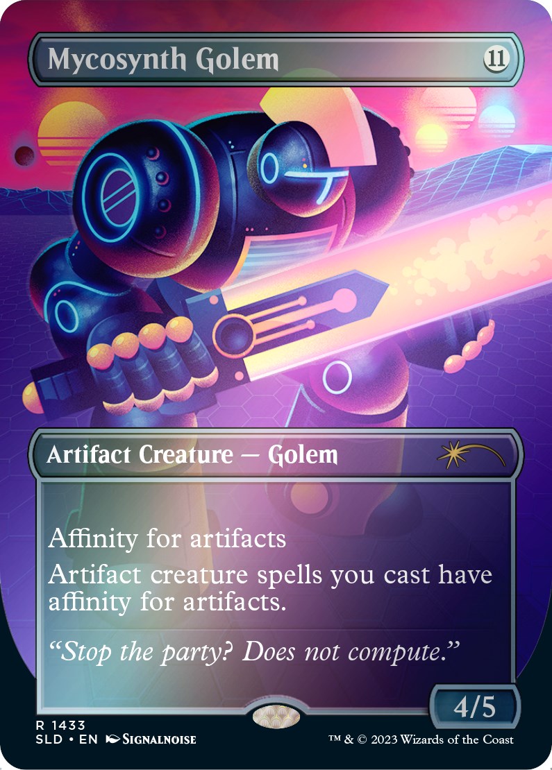 Mycosynth Golem (Rainbow Foil) [Secret Lair Drop Series] | Rock City Comics