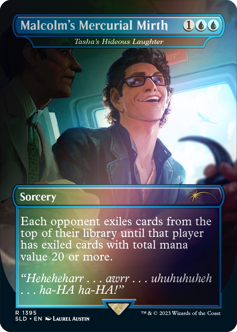 Malcolm's Mercurial Mirth - Tasha's Hideous Laughter (Rainbow Foil) [Secret Lair Drop Series] | Rock City Comics