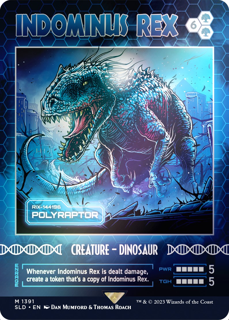 Indominus Rex - Polyraptor (Rainbow Foil) [Secret Lair Drop Series] | Rock City Comics