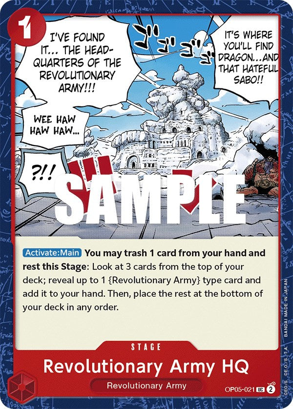 Revolutionary Army HQ [Awakening of the New Era] | Rock City Comics