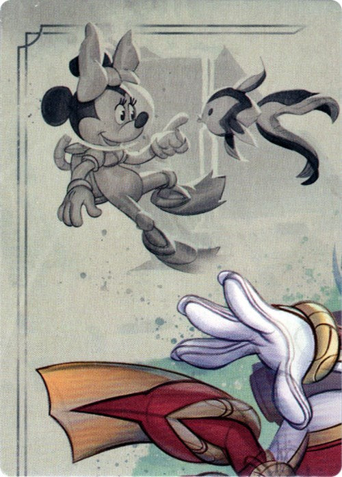 Minnie Mouse - Wide-Eyed Diver Puzzle Insert (Top Left) [Rise of the Floodborn] | Rock City Comics