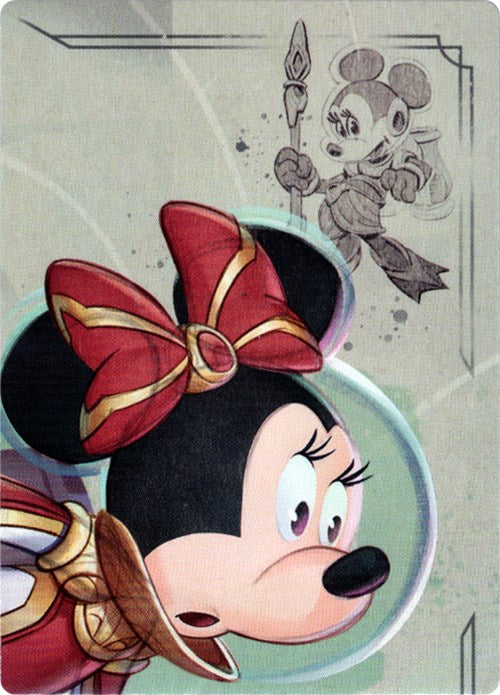 Minnie Mouse - Wide-Eyed Diver Puzzle Insert (Top Right) [Rise of the Floodborn] | Rock City Comics