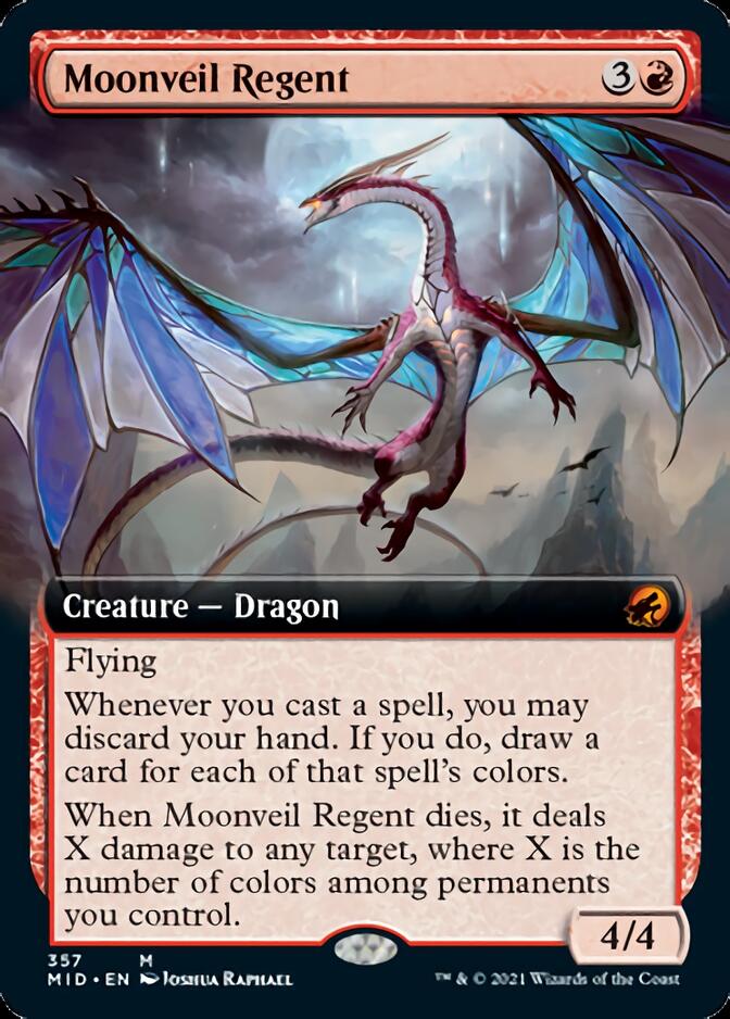 Moonveil Regent (Extended Art) [Innistrad: Midnight Hunt] | Rock City Comics