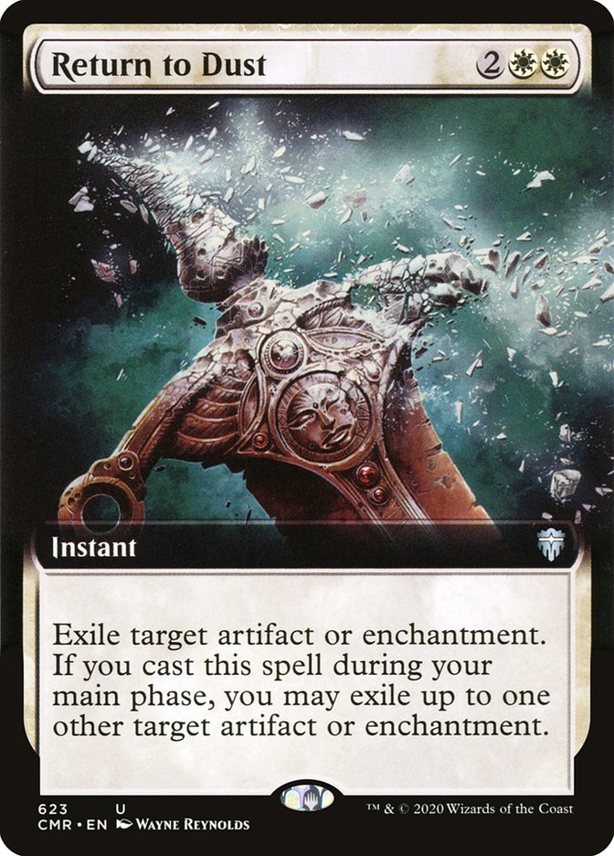 Return to Dust (Extended Art) [Commander Legends] | Rock City Comics