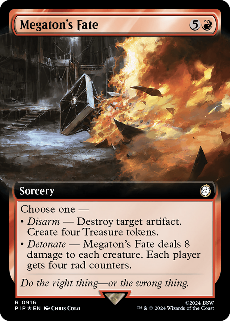 Megaton's Fate (Extended Art) (Surge Foil) [Fallout] | Rock City Comics