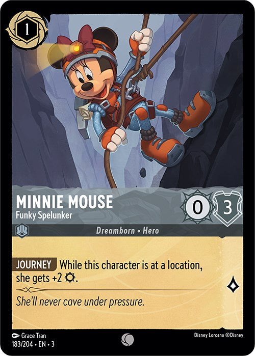 Minnie Mouse - Funky Spelunker (183/204) [Into the Inklands] | Rock City Comics