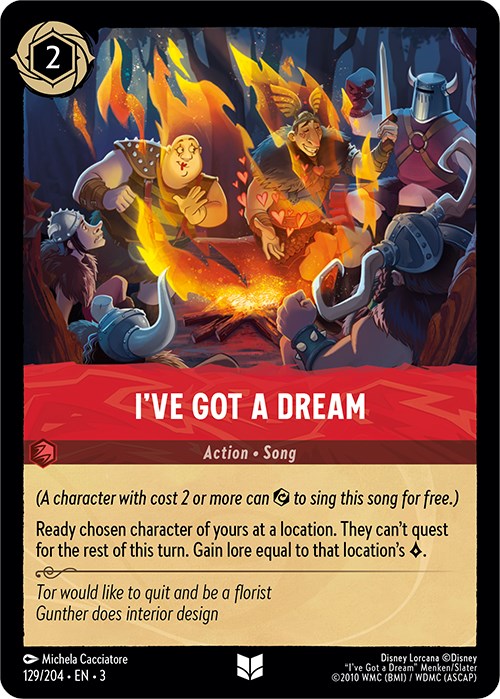 I've Got a Dream (129/204) [Into the Inklands] | Rock City Comics
