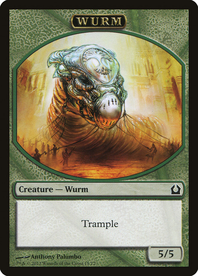 Wurm Token [Return to Ravnica Tokens] | Rock City Comics