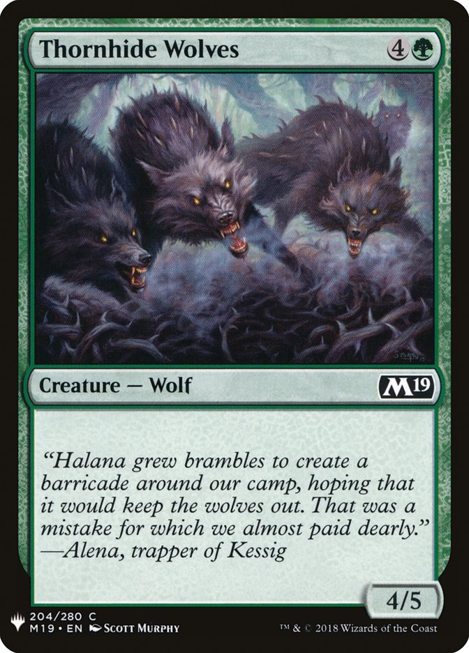 Thornhide Wolves [Mystery Booster] | Rock City Comics