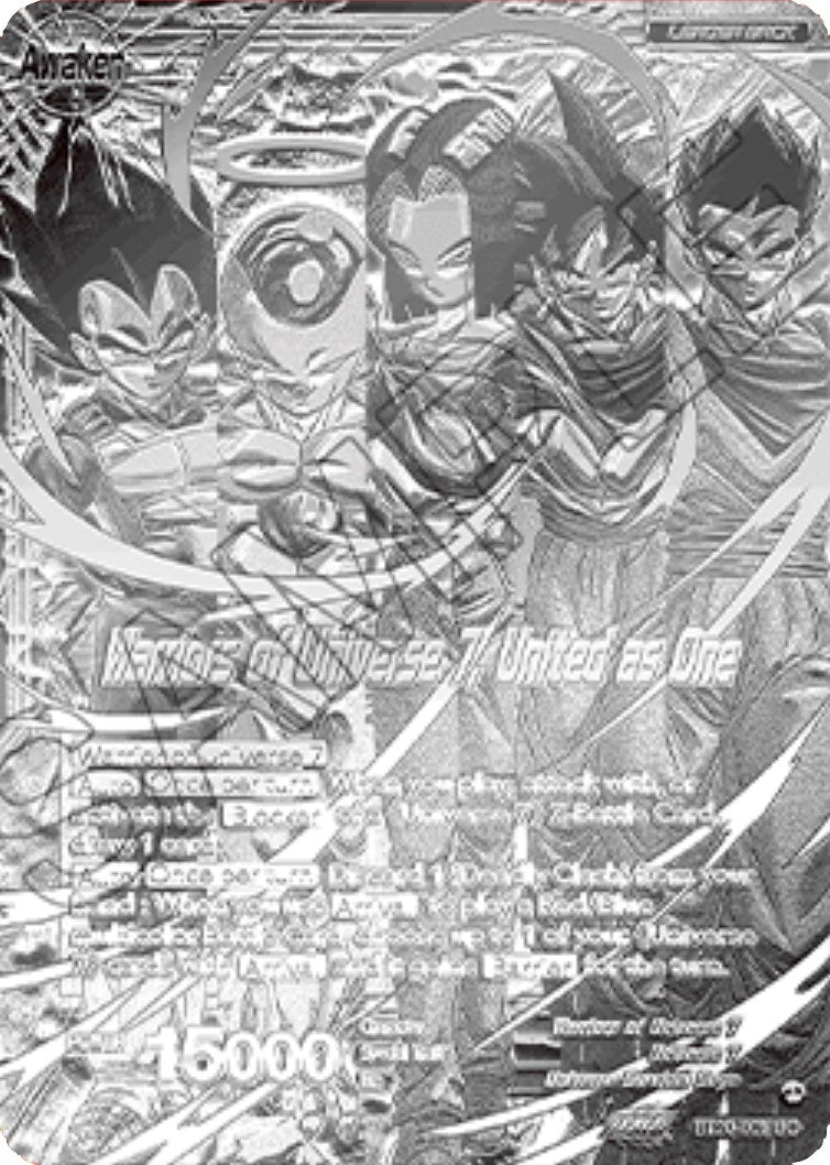 Android 17 // Warriors of Universe 7, United as One (2023 Championship Finals Top 16) (Silver Metal Foil) (BT20-001) [Tournament Promotion Cards] | Rock City Comics