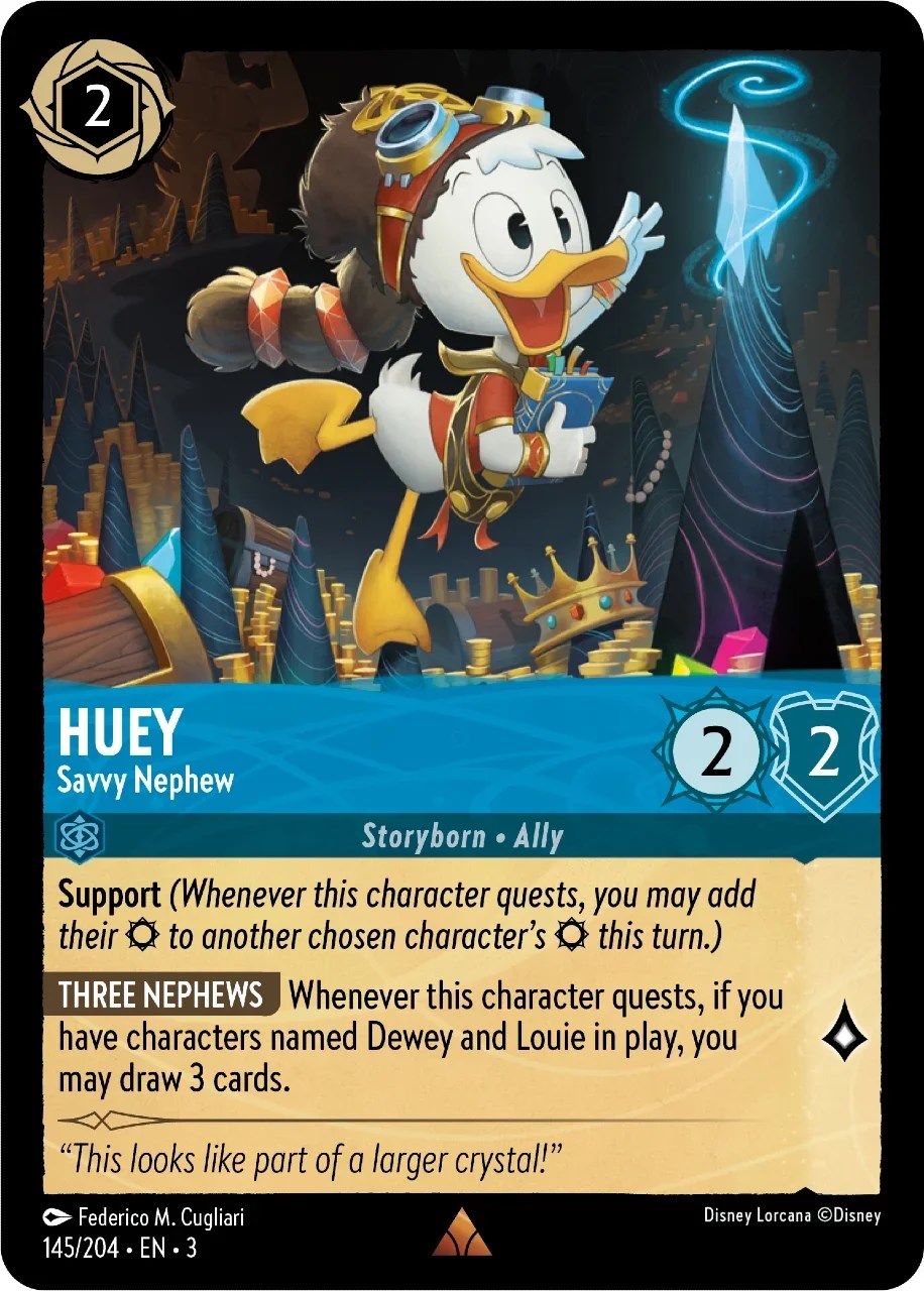Huey - Savvy Nephew (145/204) [Into the Inklands] | Rock City Comics
