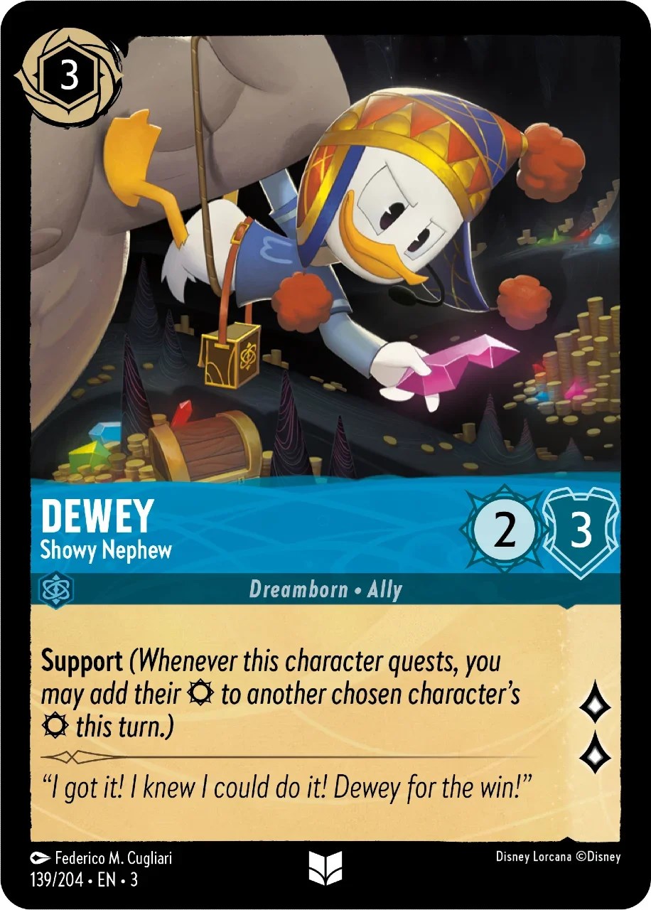 Dewey - Showy Nephew (139/204) [Into the Inklands] | Rock City Comics