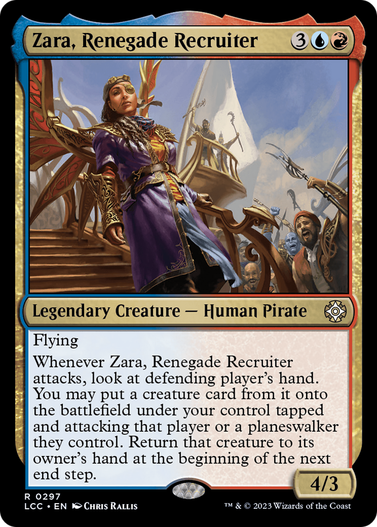 Zara, Renegade Recruiter [The Lost Caverns of Ixalan Commander] | Rock City Comics