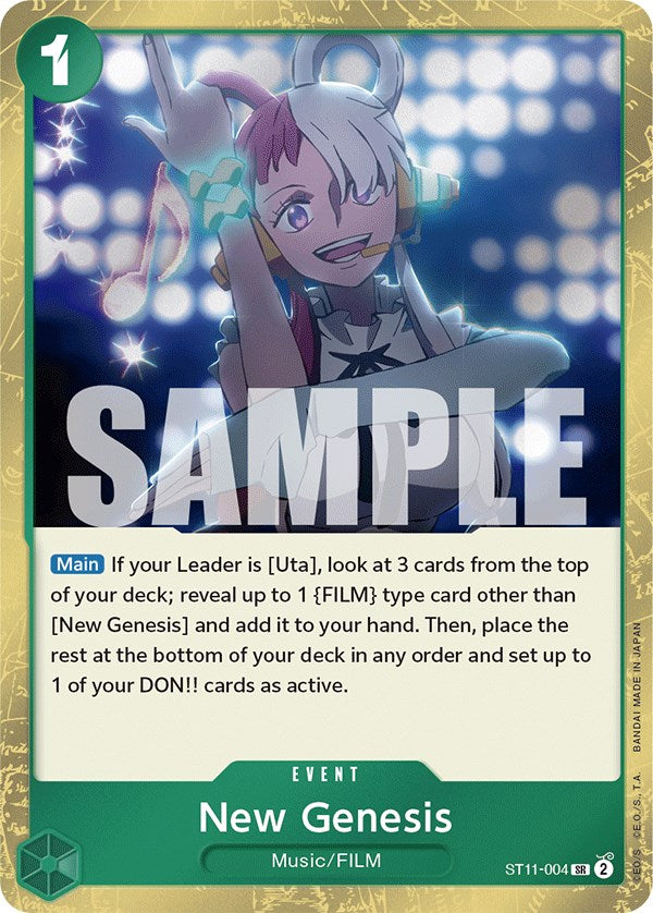 New Genesis [Starter Deck: Uta] | Rock City Comics