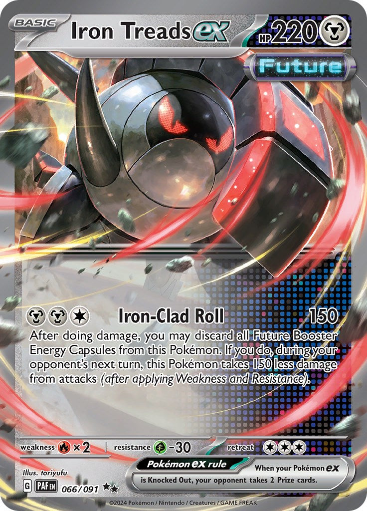 Iron Treads ex (066/091) [Scarlet & Violet: Paldean Fates] | Rock City Comics