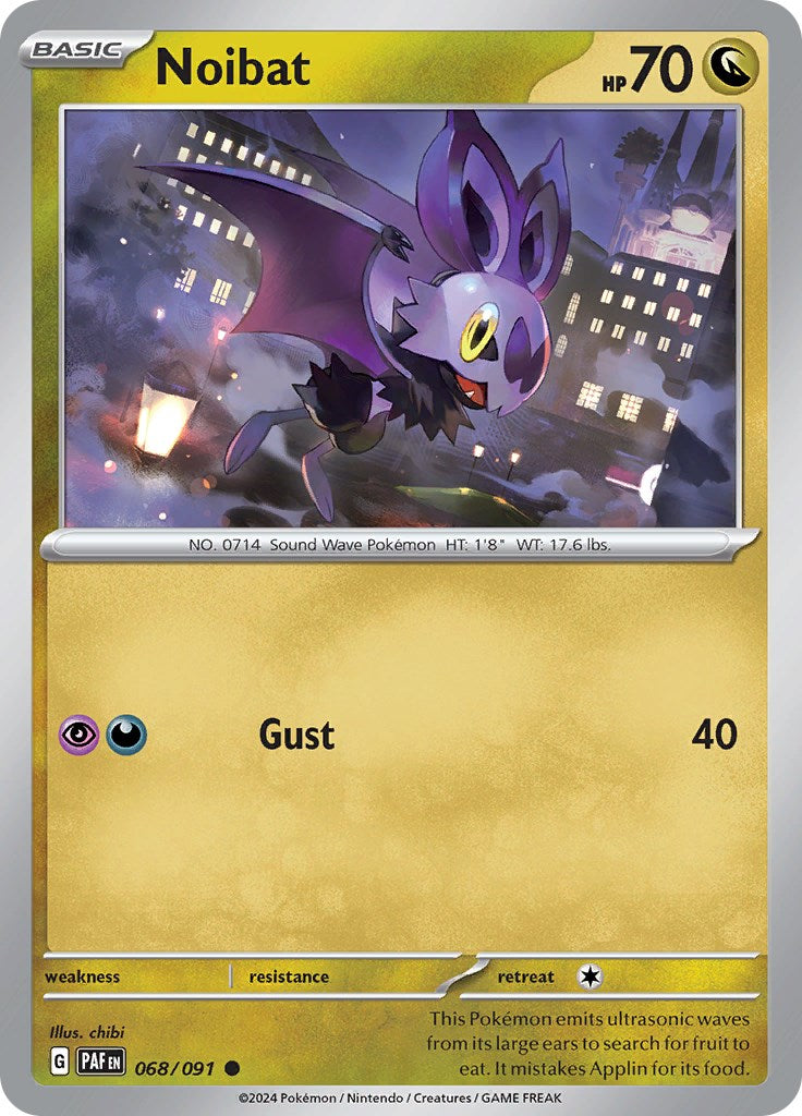 Noibat (068/091) [Scarlet & Violet: Paldean Fates] | Rock City Comics