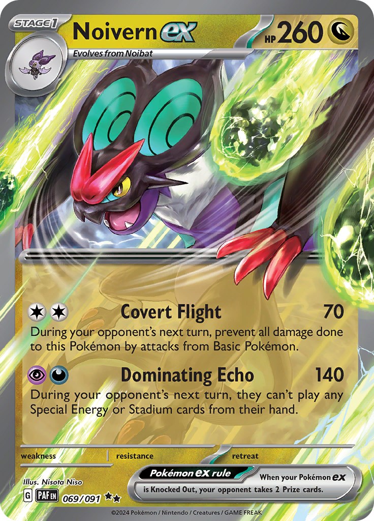 Noivern ex (069/091) [Scarlet & Violet: Paldean Fates] | Rock City Comics