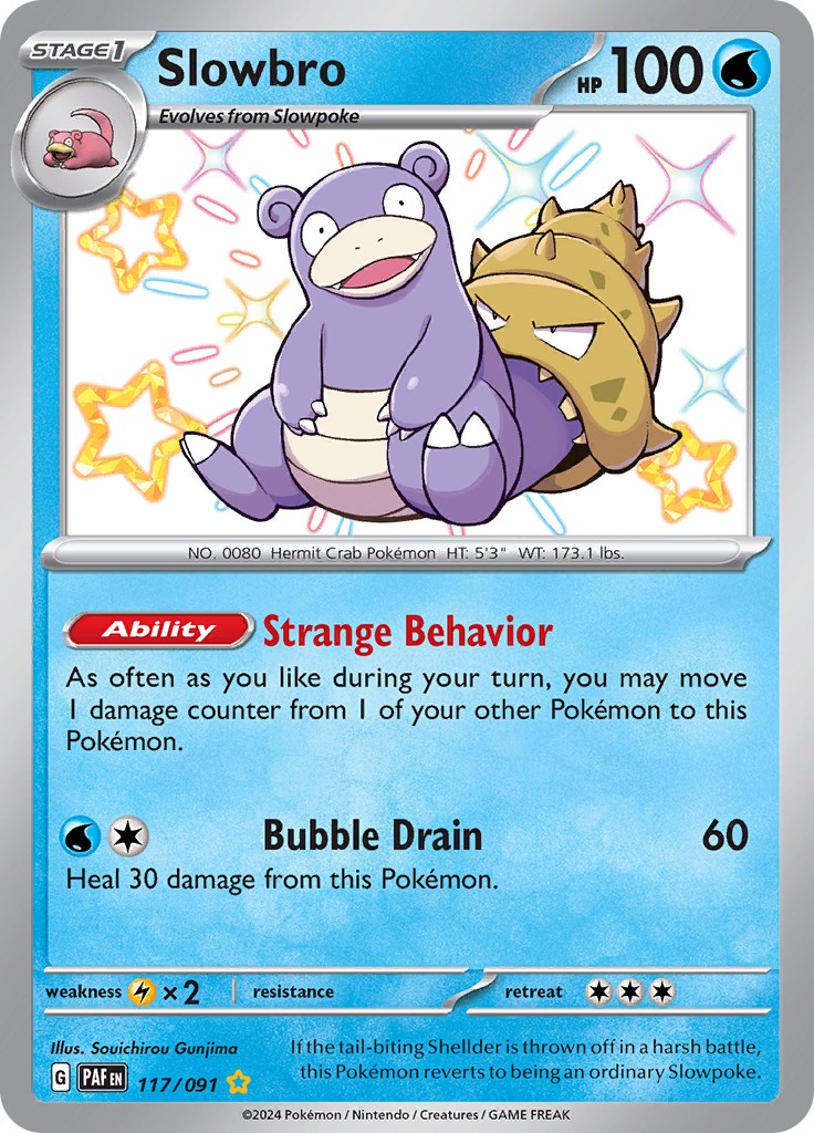 Slowbro (117/091) [Scarlet & Violet: Paldean Fates] | Rock City Comics