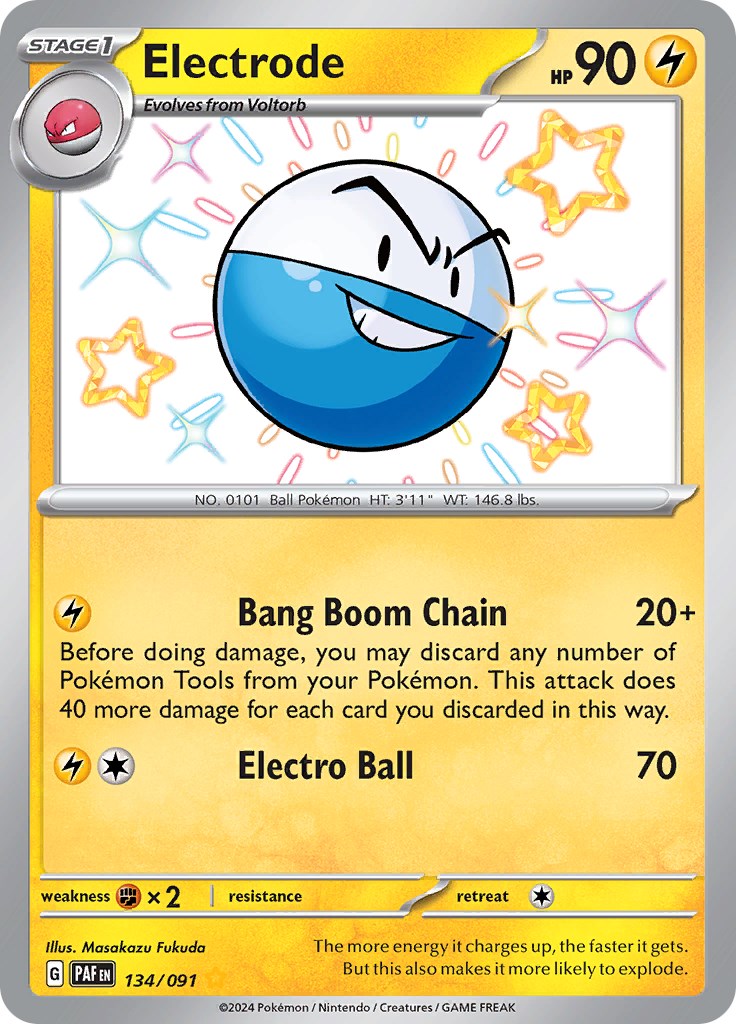 Electrode (134/091) [Scarlet & Violet: Paldean Fates] | Rock City Comics