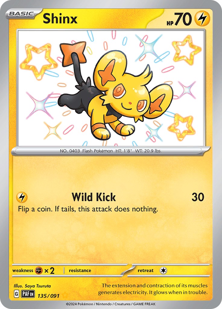 Shinx (135/091) [Scarlet & Violet: Paldean Fates] | Rock City Comics