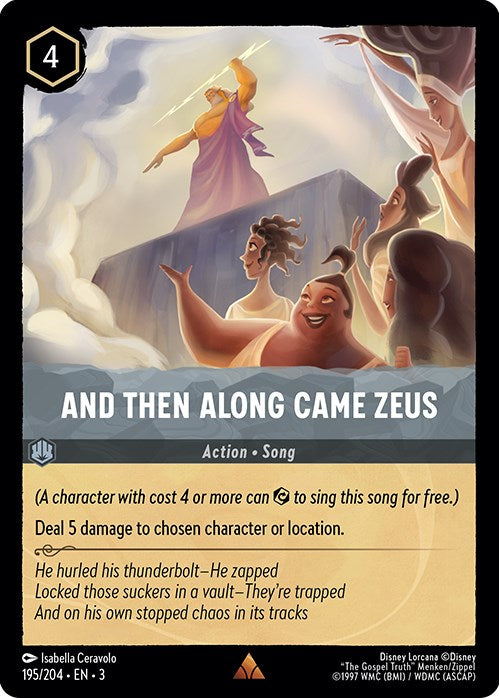 And Then Along Came Zeus (195/204) [Into the Inklands] | Rock City Comics