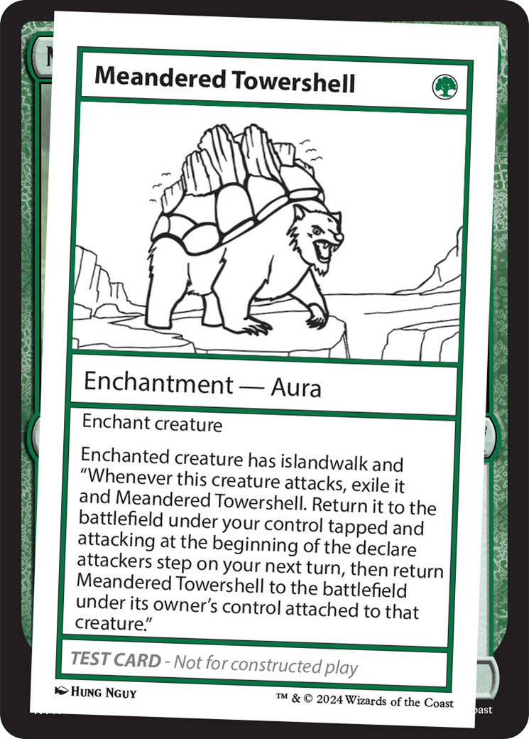 Meandered Towershell [Mystery Booster 2 Playtest Cards] | Rock City Comics