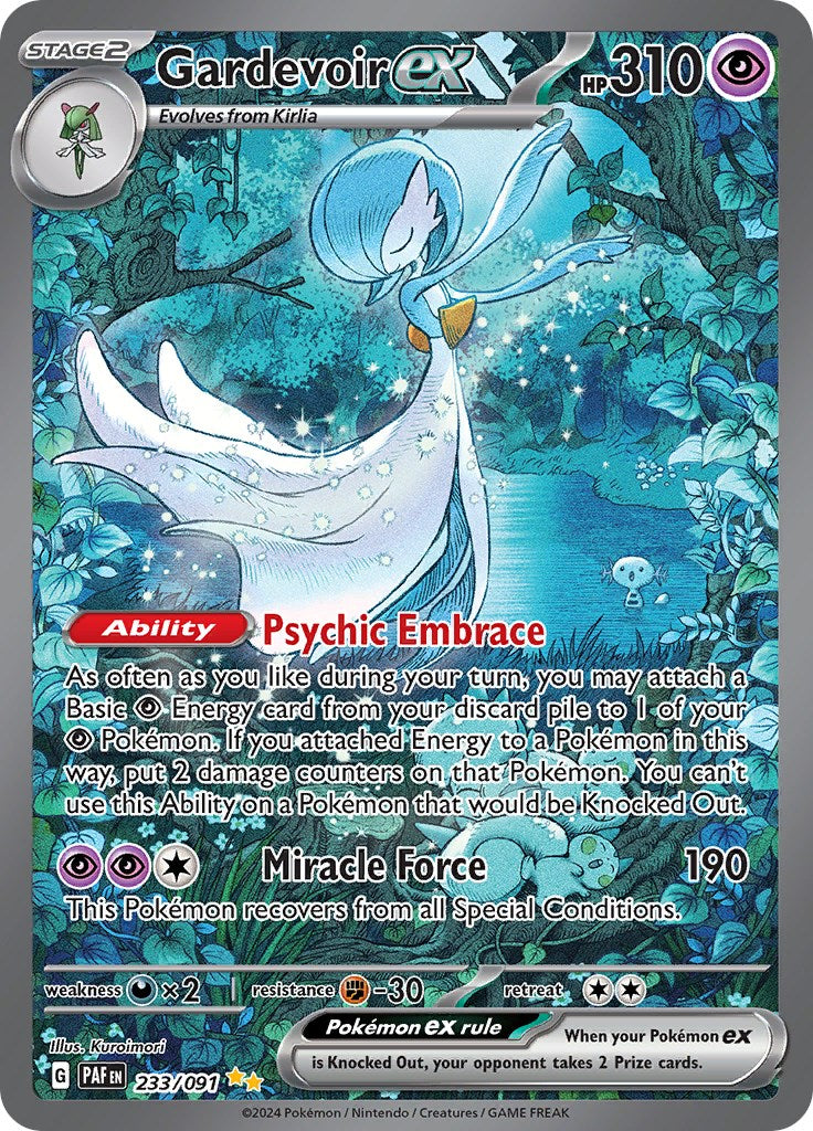 Gardevoir ex (233/091) [Scarlet & Violet: Paldean Fates] | Rock City Comics