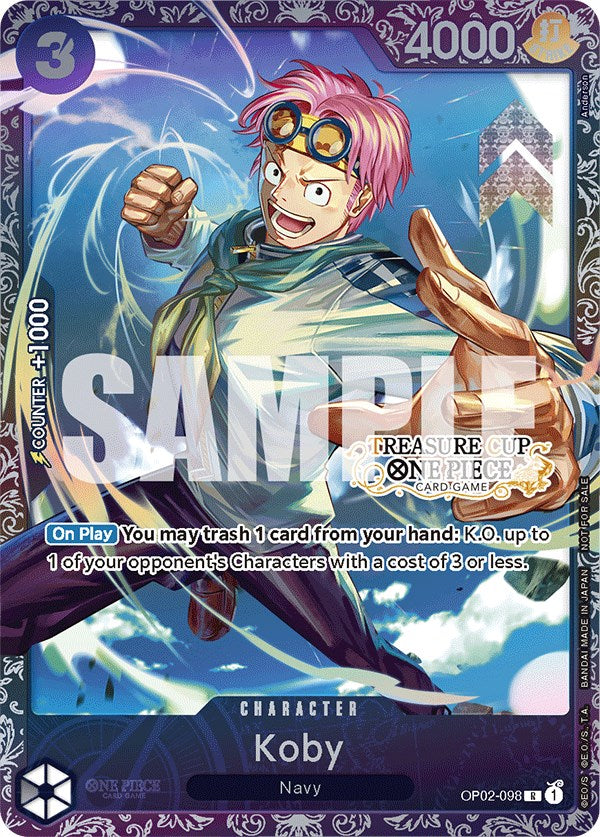 Koby (Treasure Cup) [One Piece Promotion Cards] | Rock City Comics