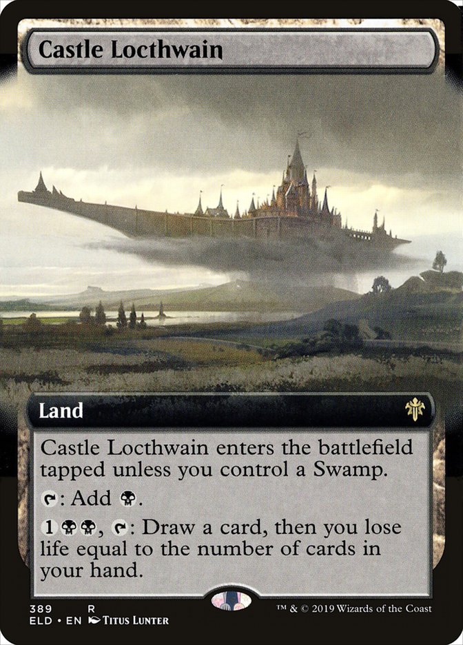 Castle Locthwain (Extended Art) [Throne of Eldraine] | Rock City Comics
