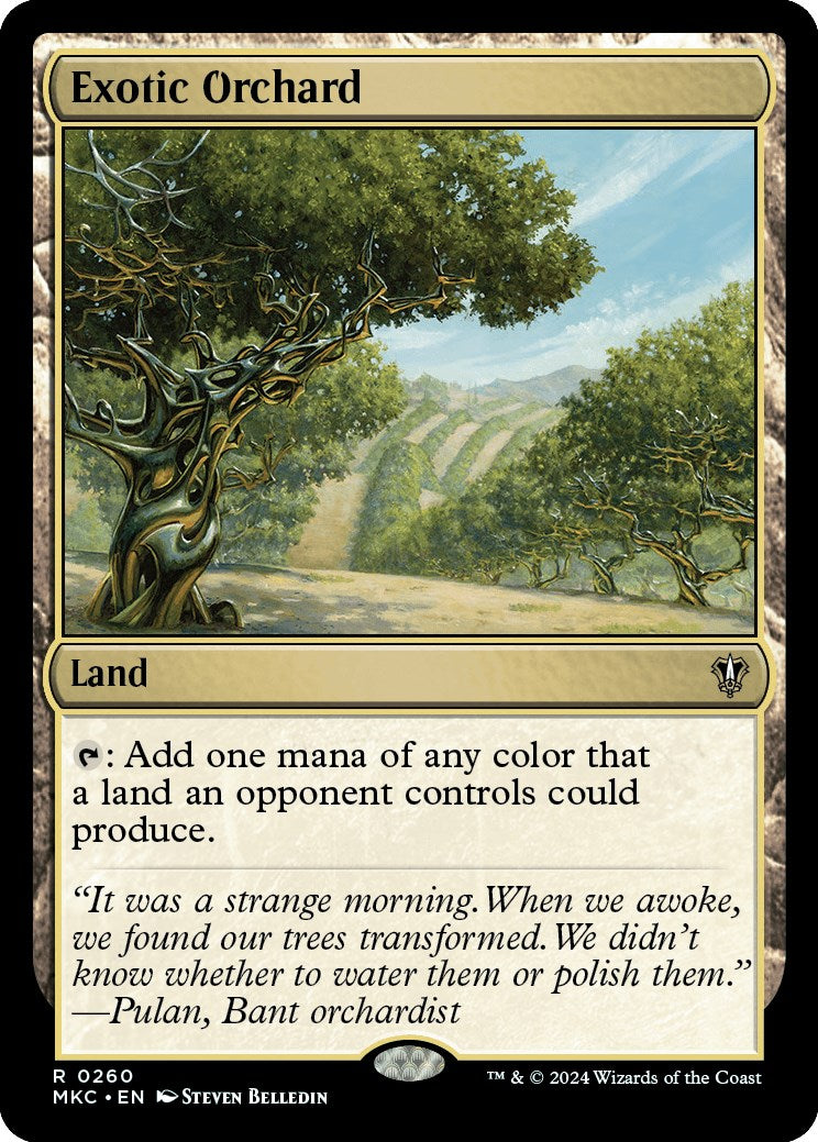 Exotic Orchard [Murders at Karlov Manor Commander] | Rock City Comics