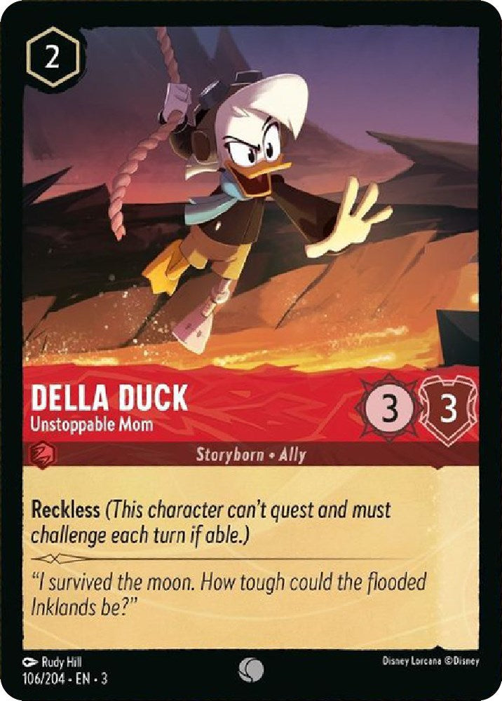 Della Duck - Unstoppable Mom (106/204) [Into the Inklands] | Rock City Comics