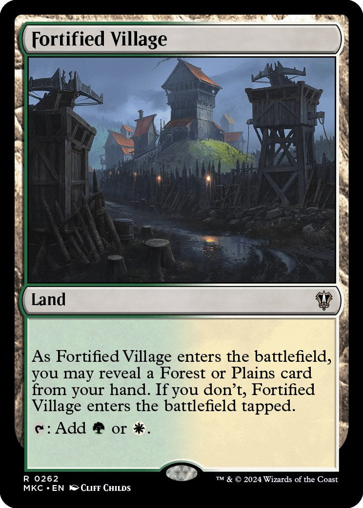 Fortified Village [Murders at Karlov Manor Commander] | Rock City Comics