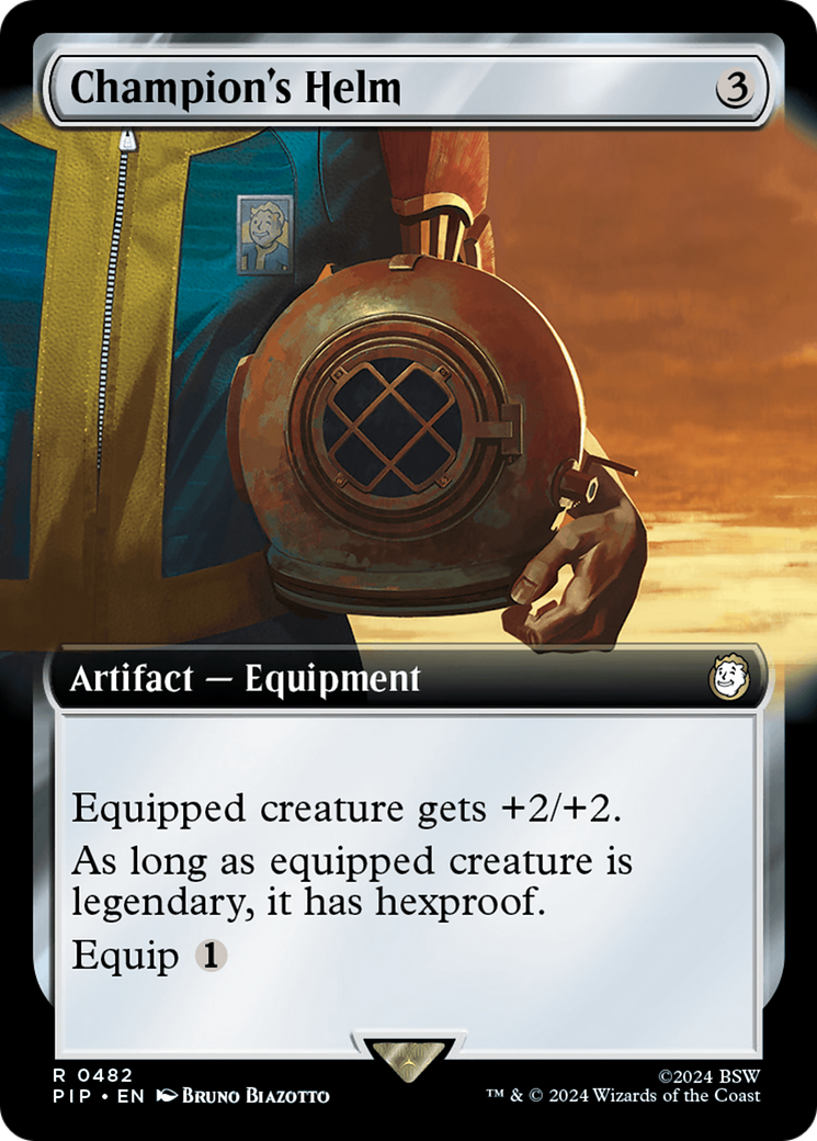 Champion's Helm (Extended Art) [Fallout] | Rock City Comics